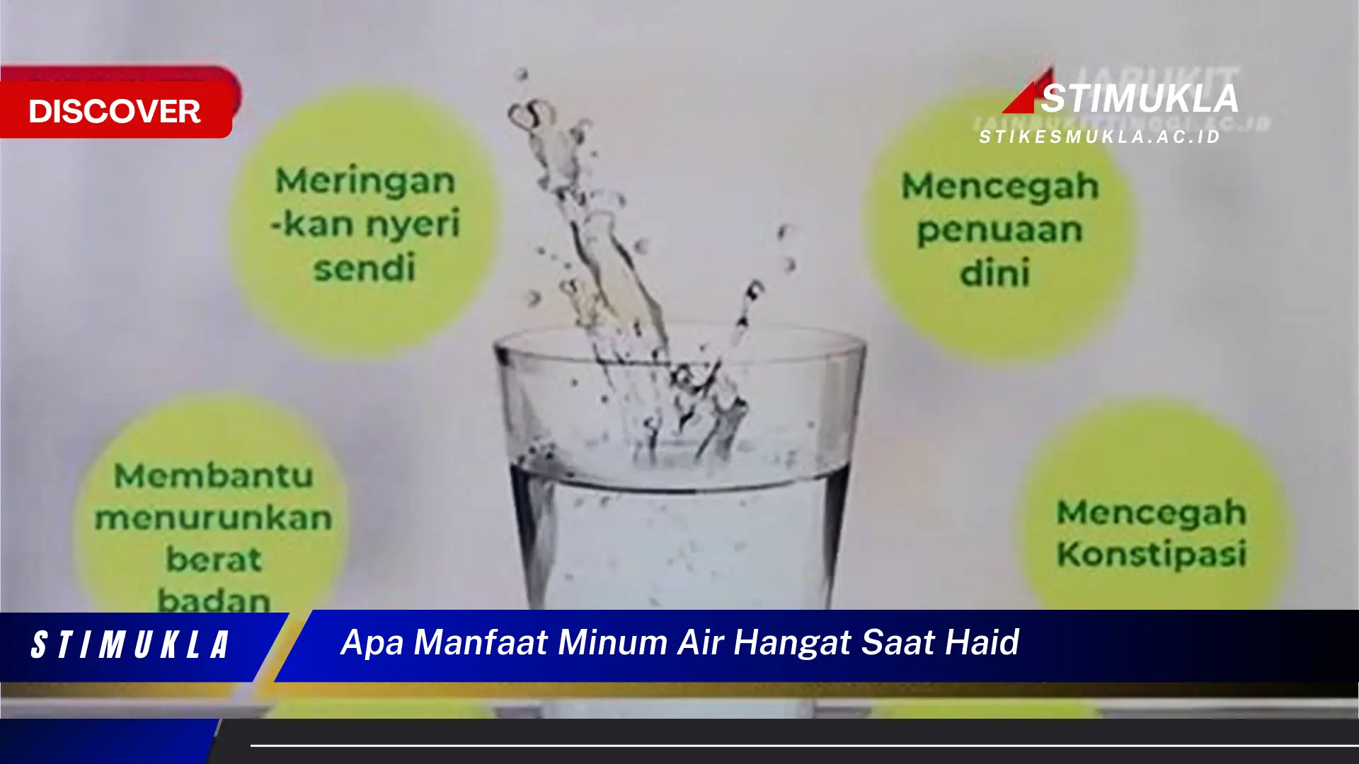 apa manfaat minum air hangat saat haid