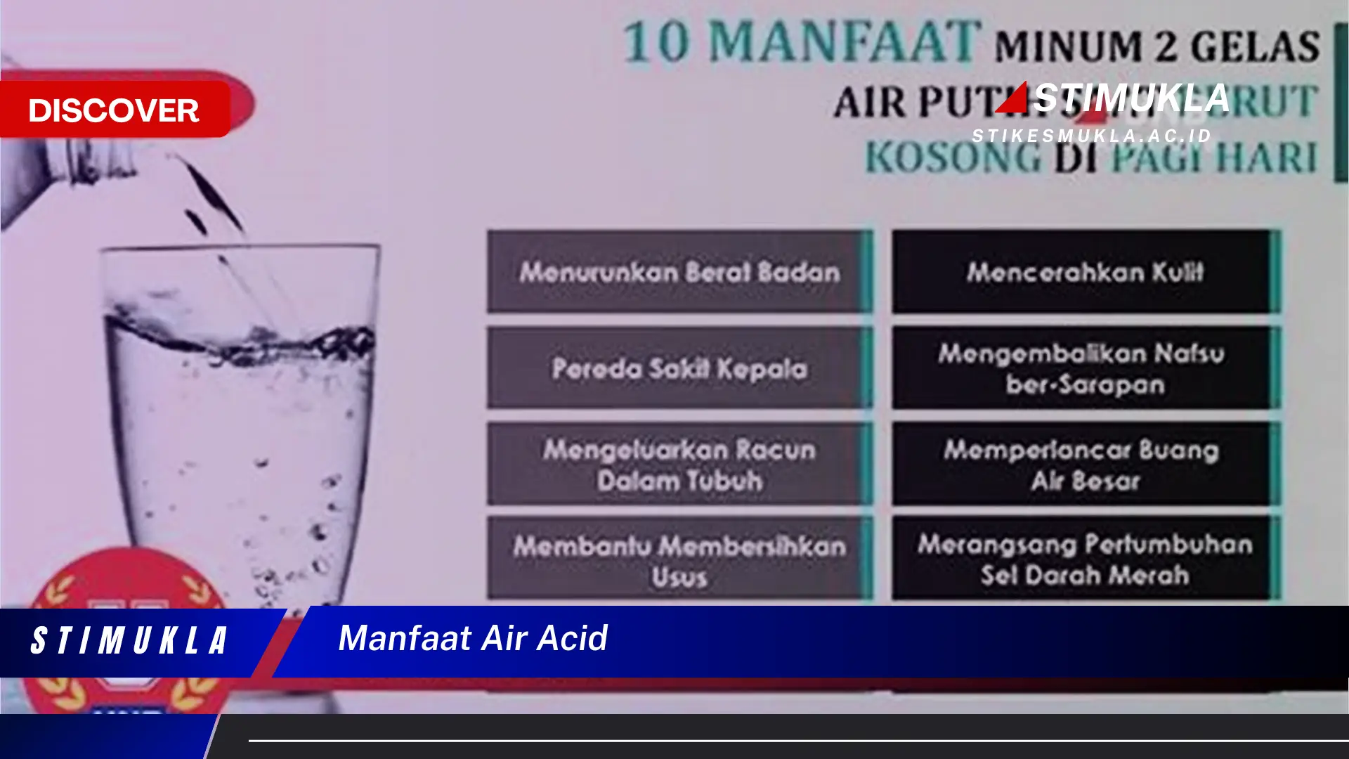 manfaat air acid