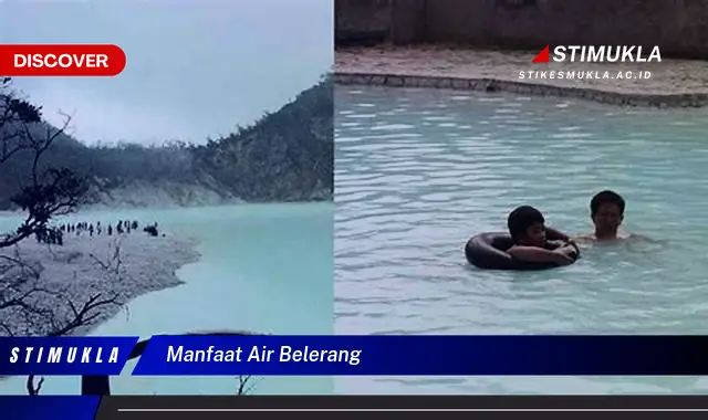 manfaat air belerang