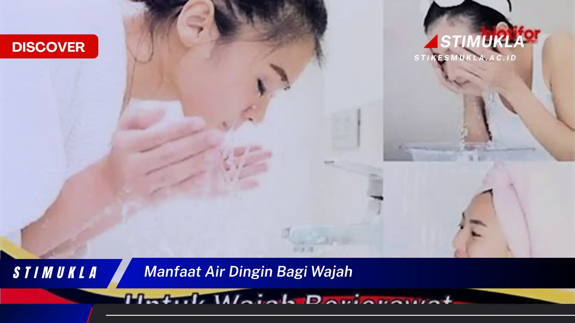 manfaat air dingin bagi wajah