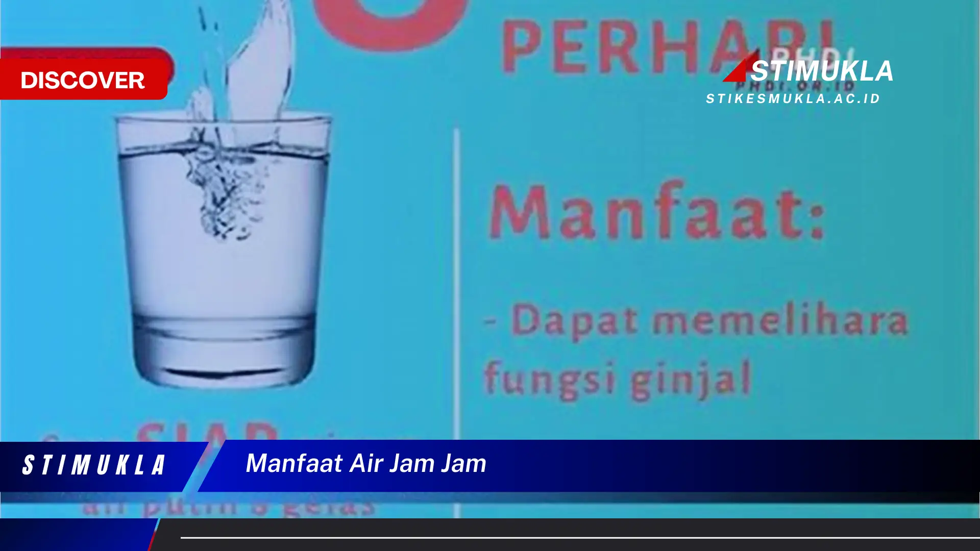 Temukan 10 Manfaat Air Jam Jam Wajib Kamu Intip