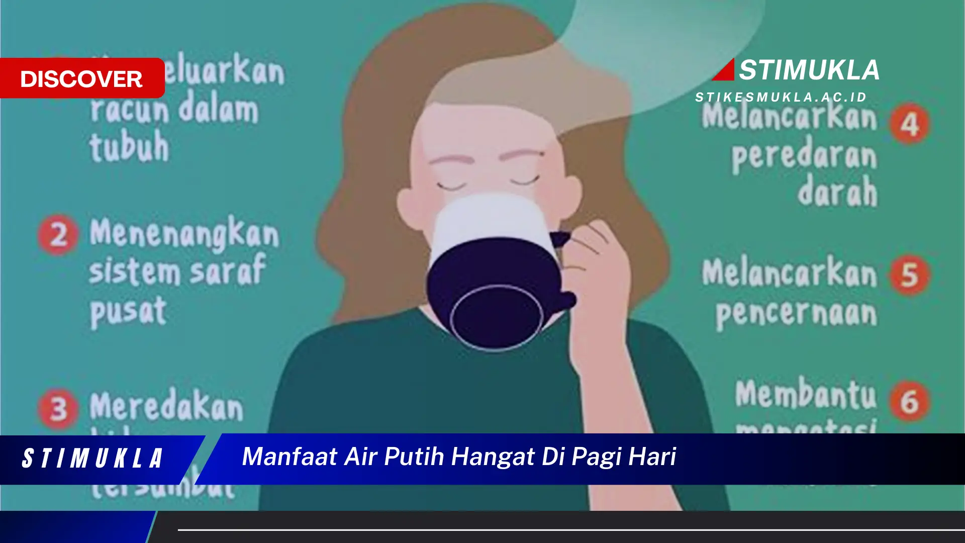 manfaat air putih hangat di pagi hari