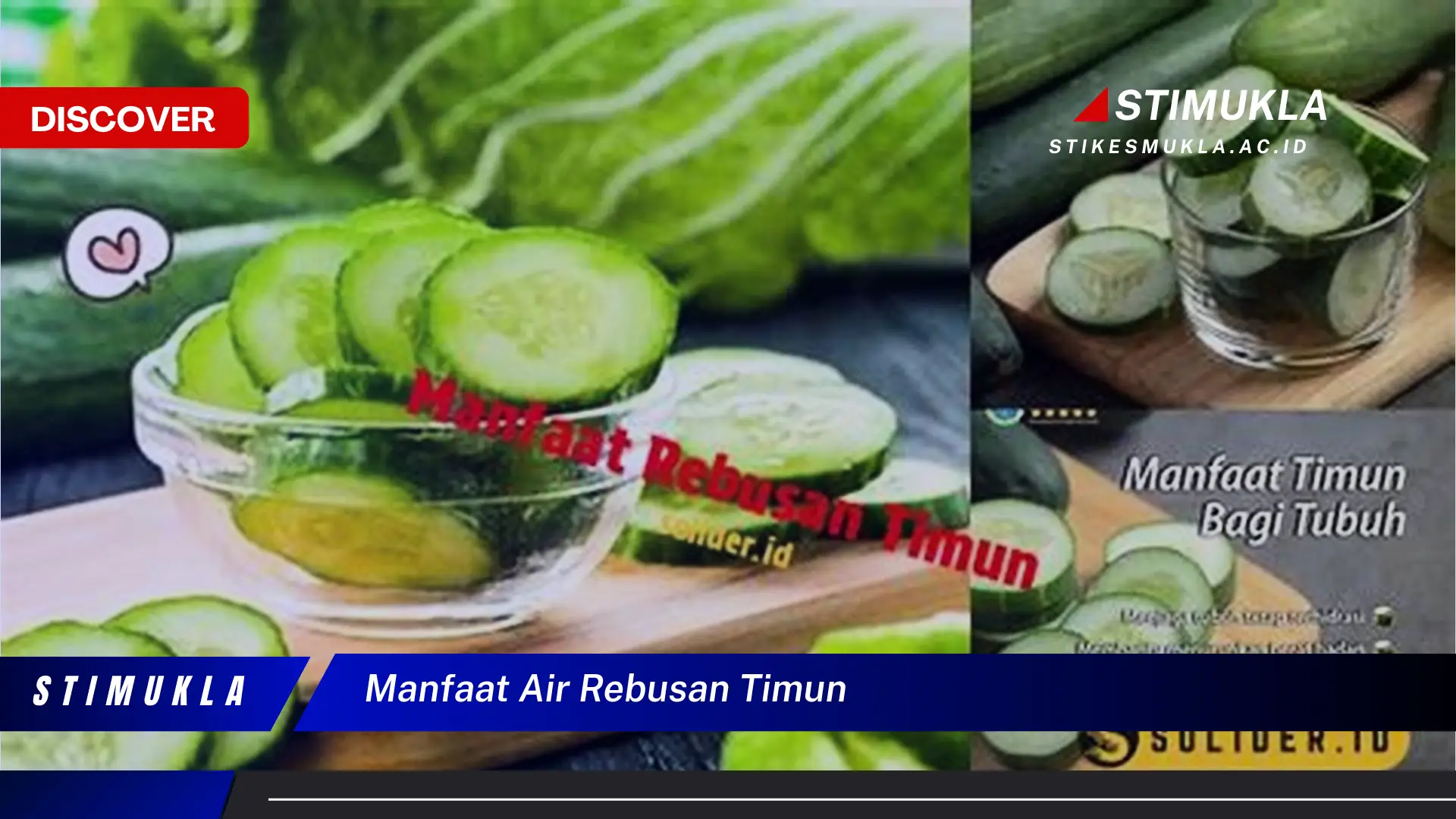 manfaat air rebusan timun