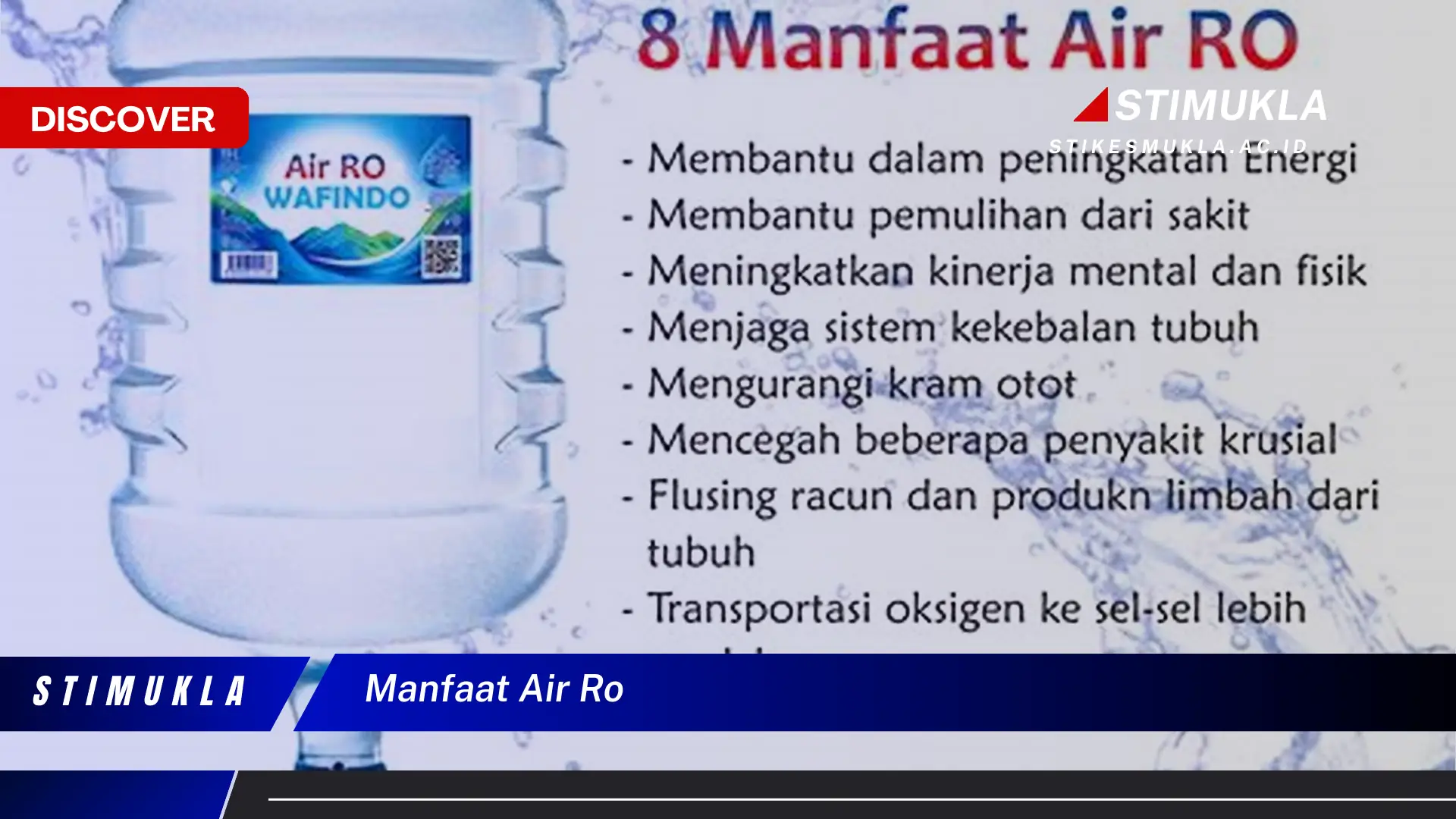 manfaat air ro