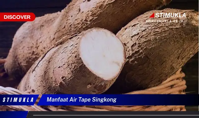 manfaat air tape singkong