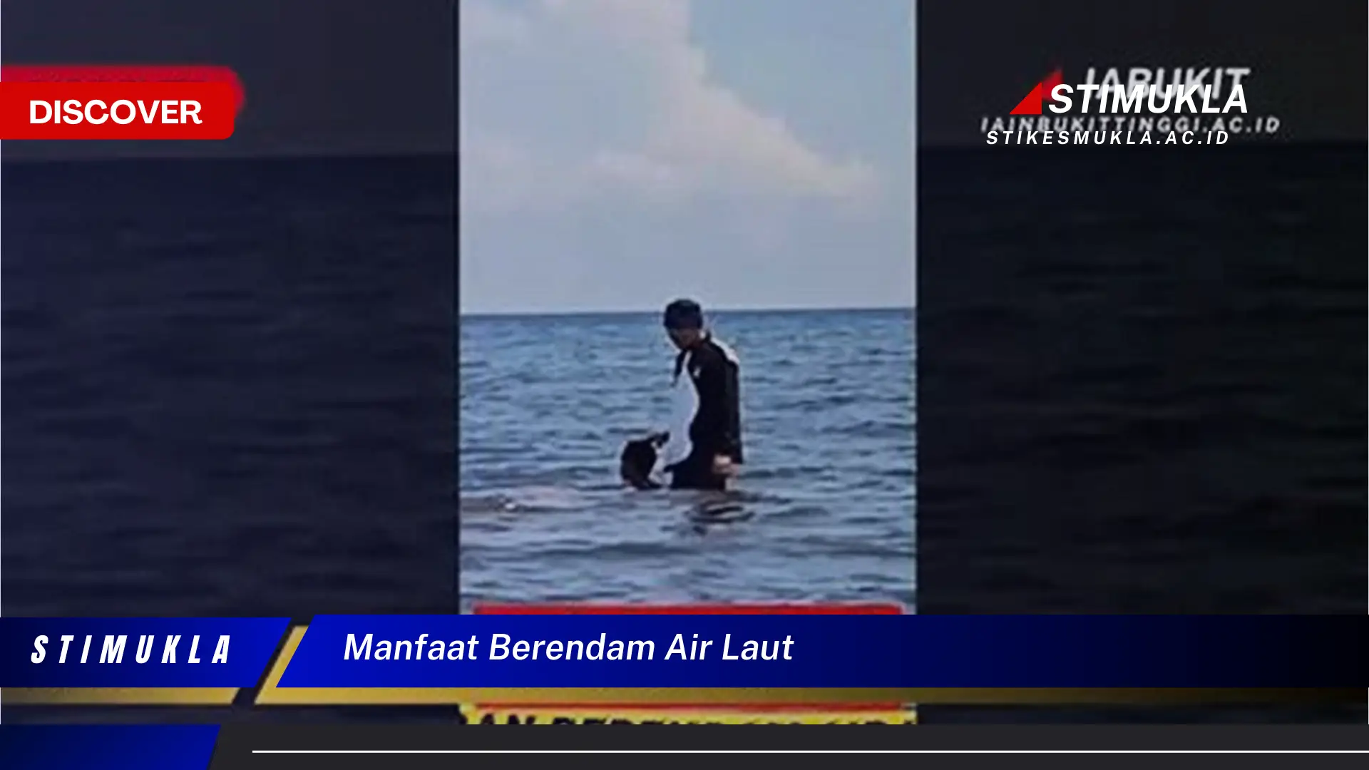 manfaat berendam air laut