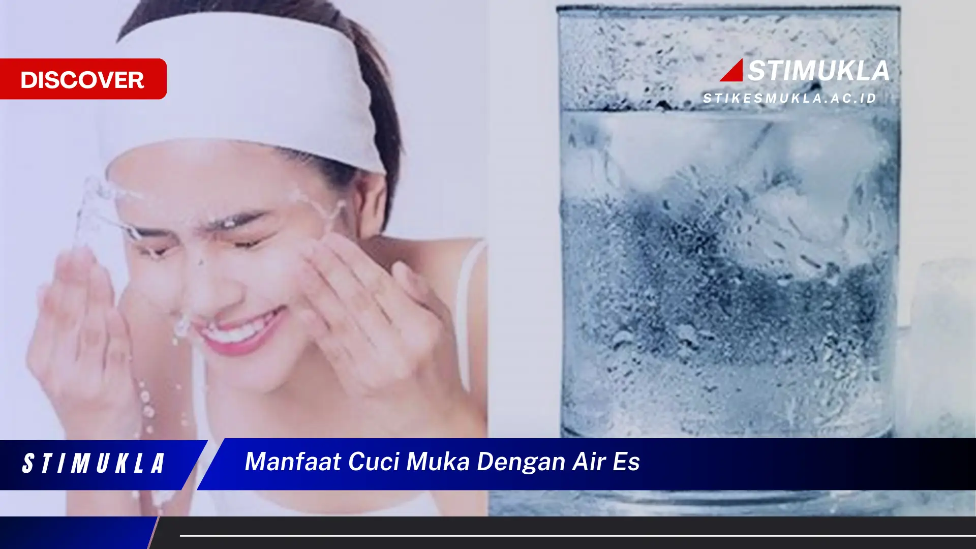 manfaat cuci muka dengan air es