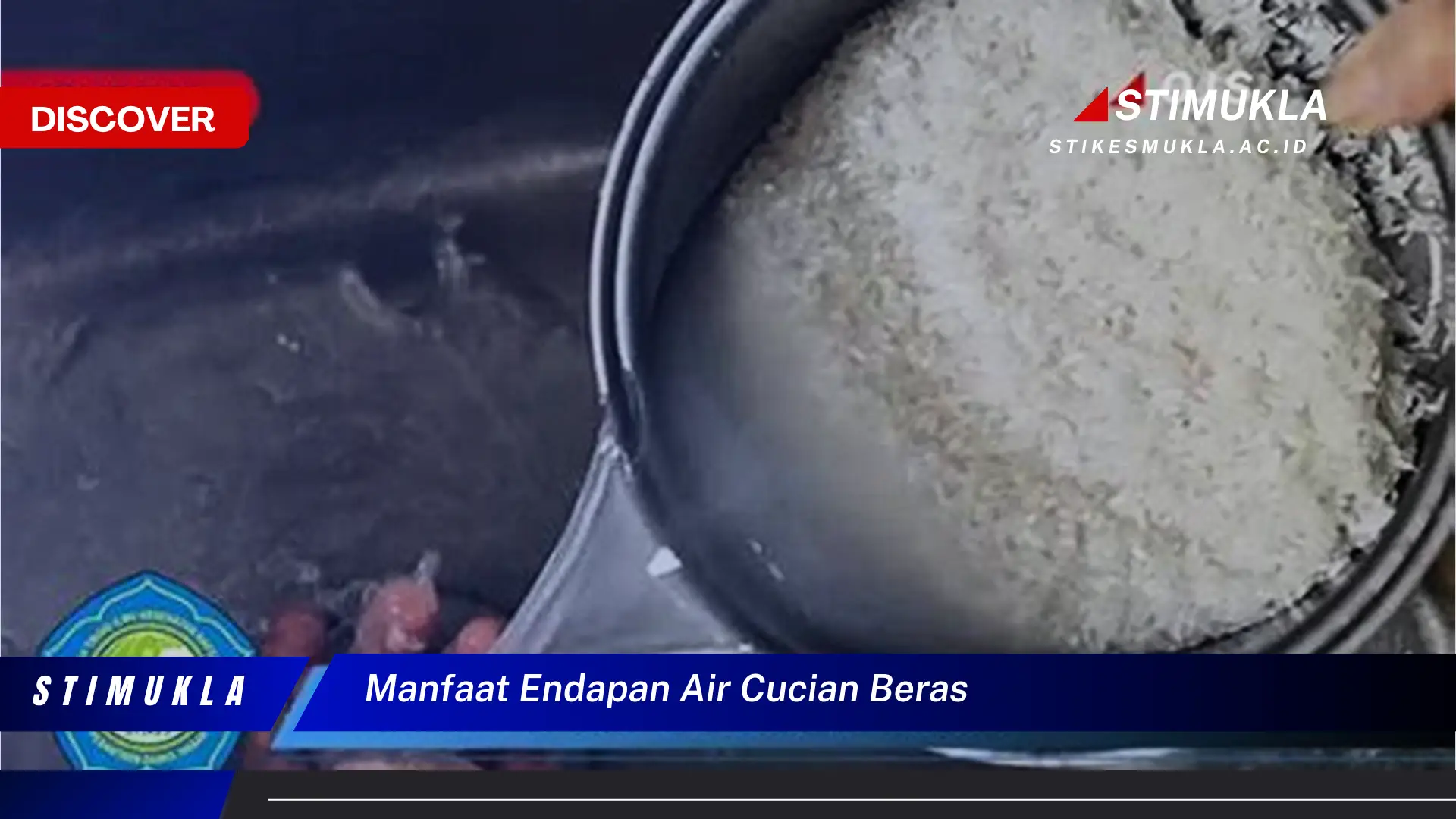 manfaat endapan air cucian beras