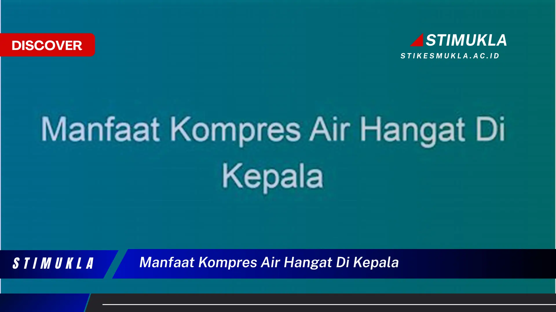manfaat kompres air hangat di kepala