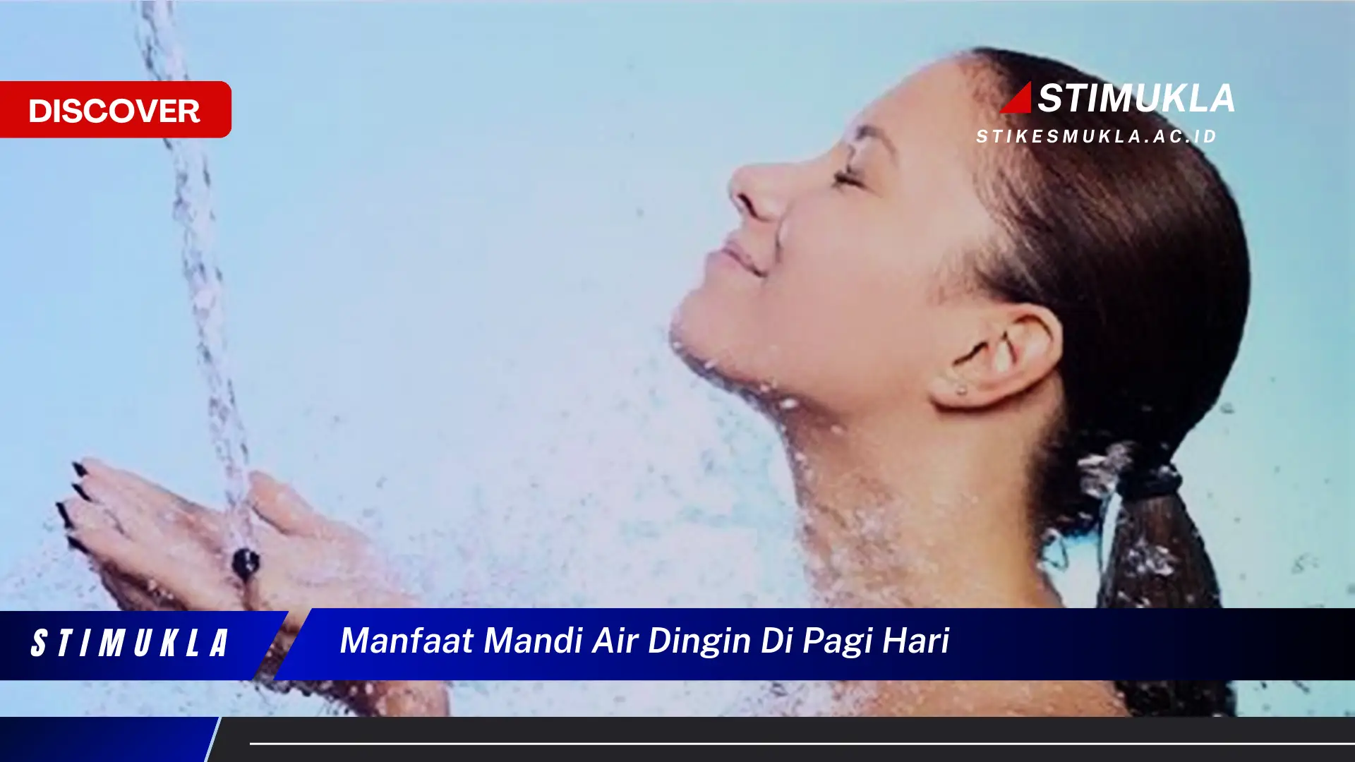 manfaat mandi air dingin di pagi hari