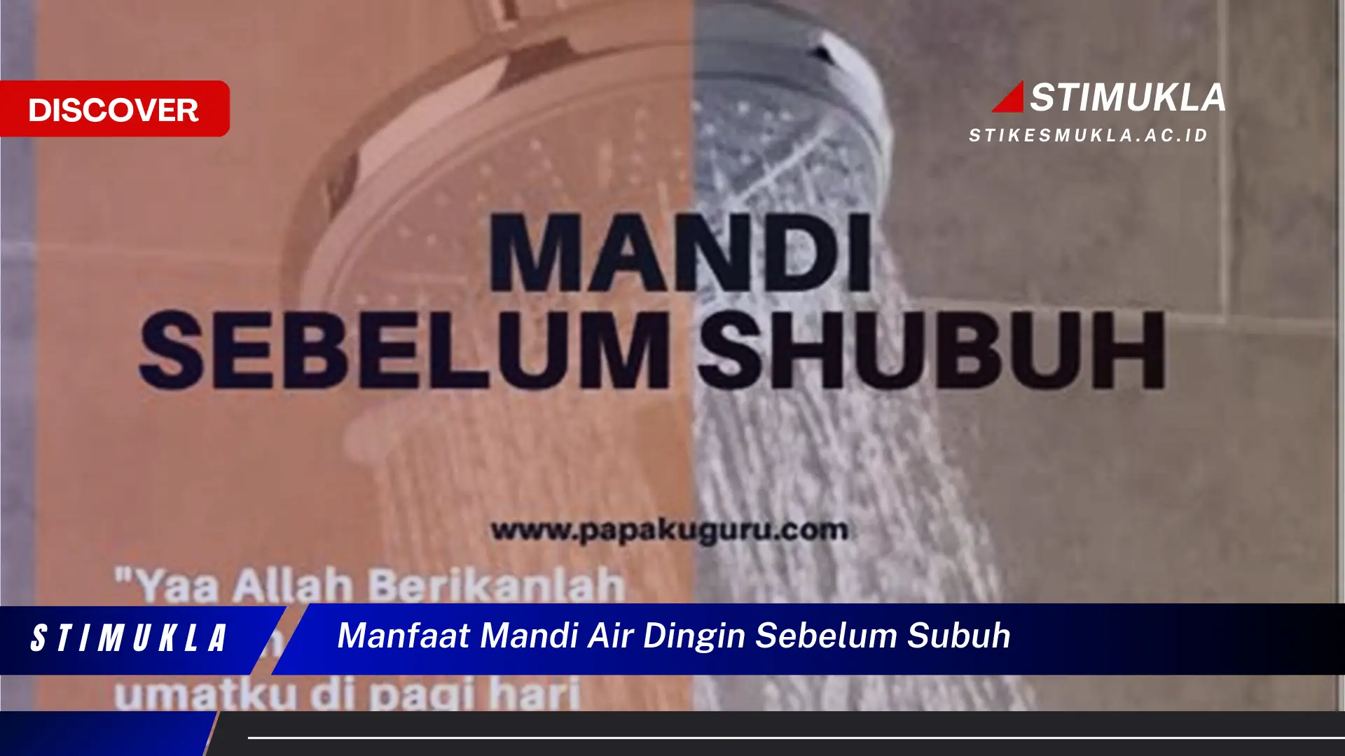 manfaat mandi air dingin sebelum subuh manfaat mandi air dingin sebelum subuh