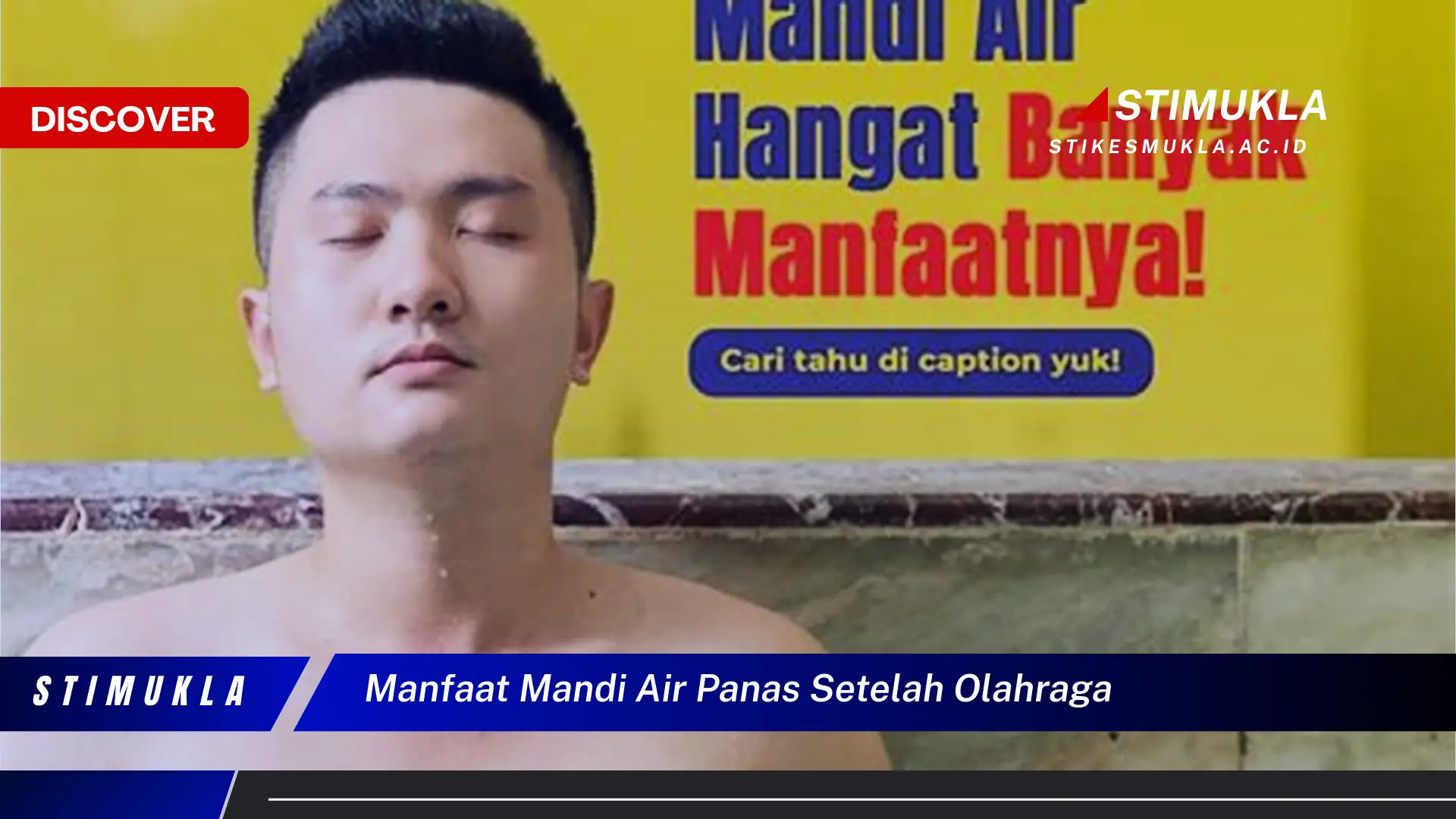 manfaat mandi air panas setelah olahraga