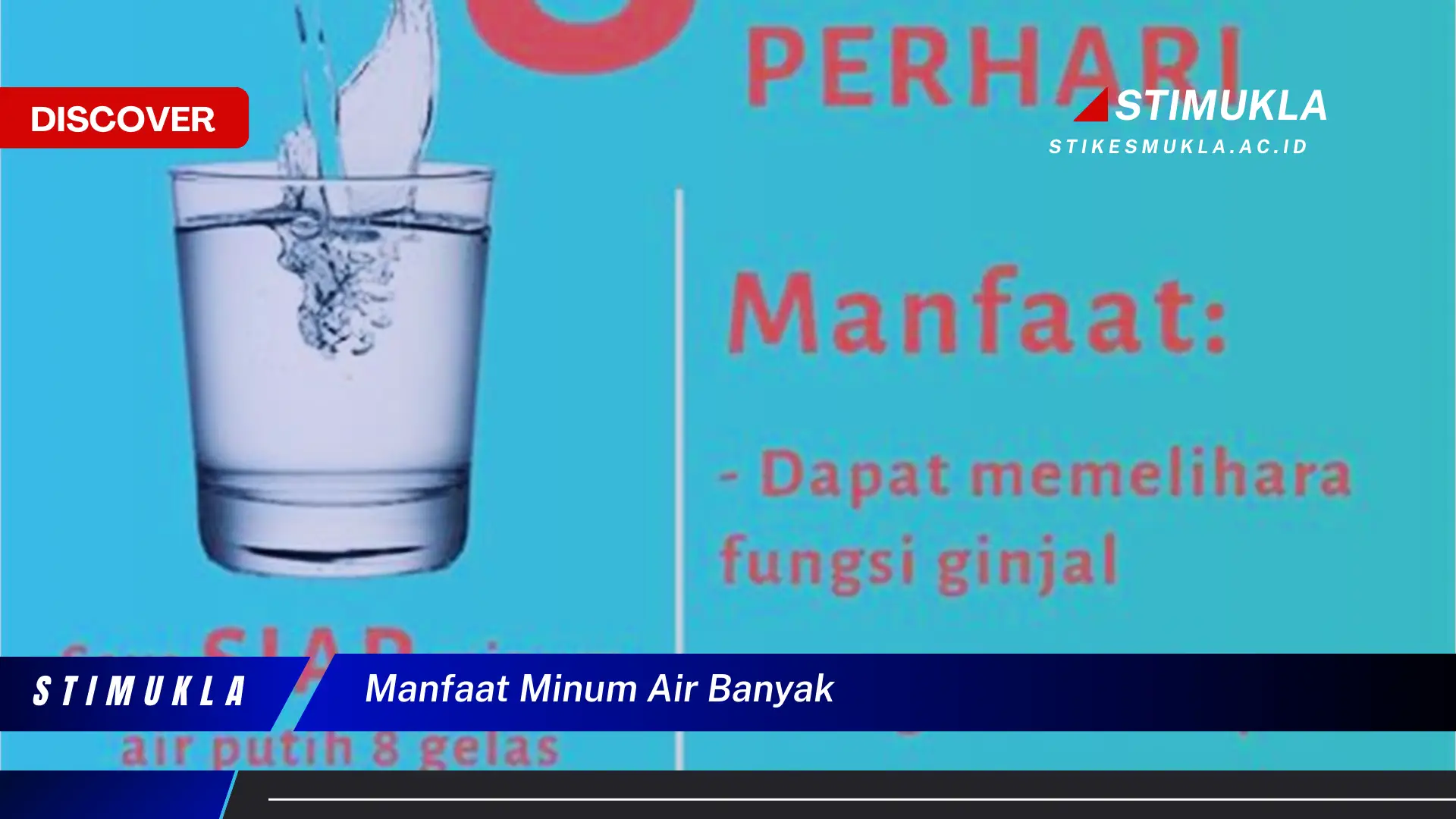 manfaat minum air banyak