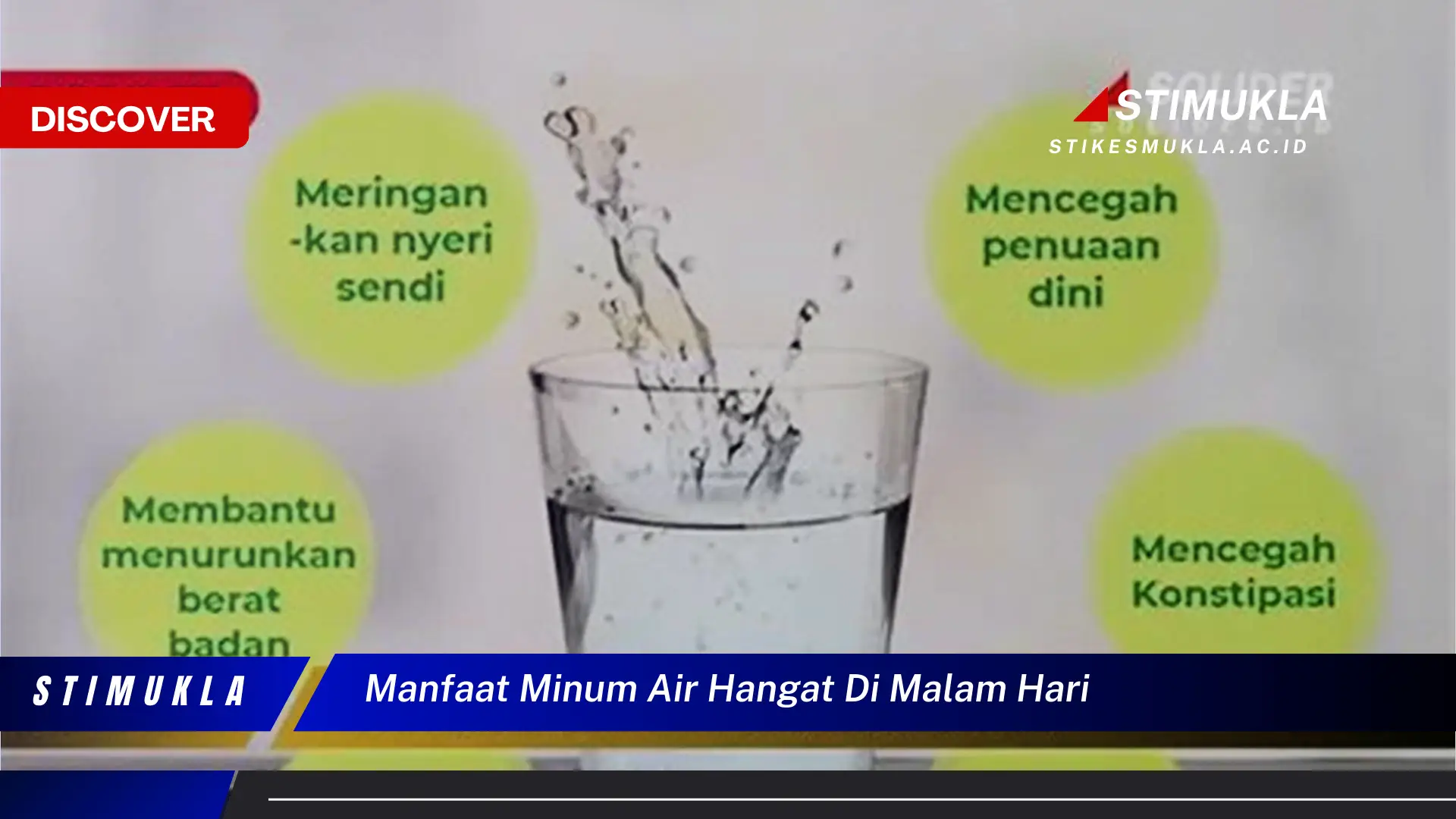 manfaat minum air hangat di malam hari