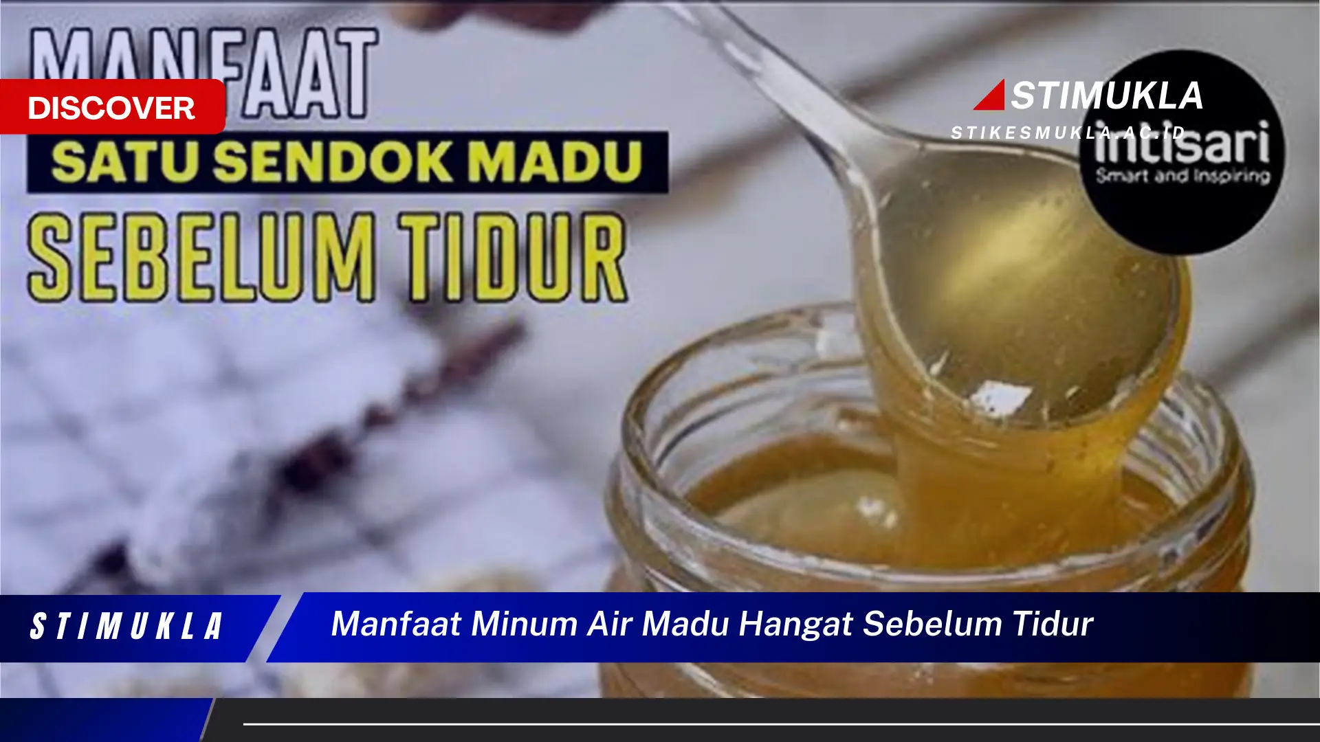 manfaat minum air madu hangat sebelum tidur
