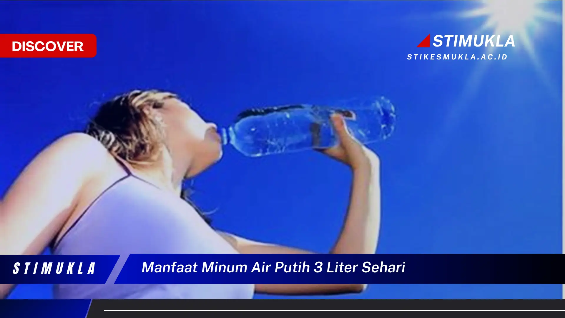 manfaat minum air putih 3 liter sehari