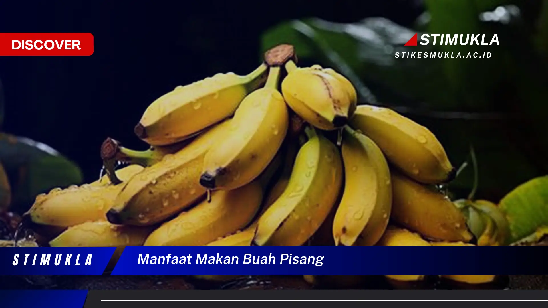 manfaat makan buah pisang