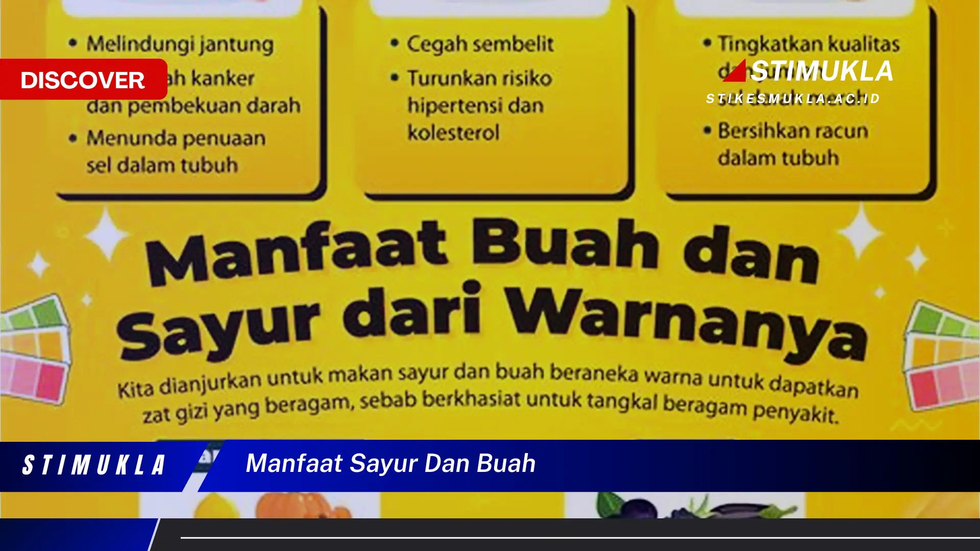 manfaat sayur dan buah