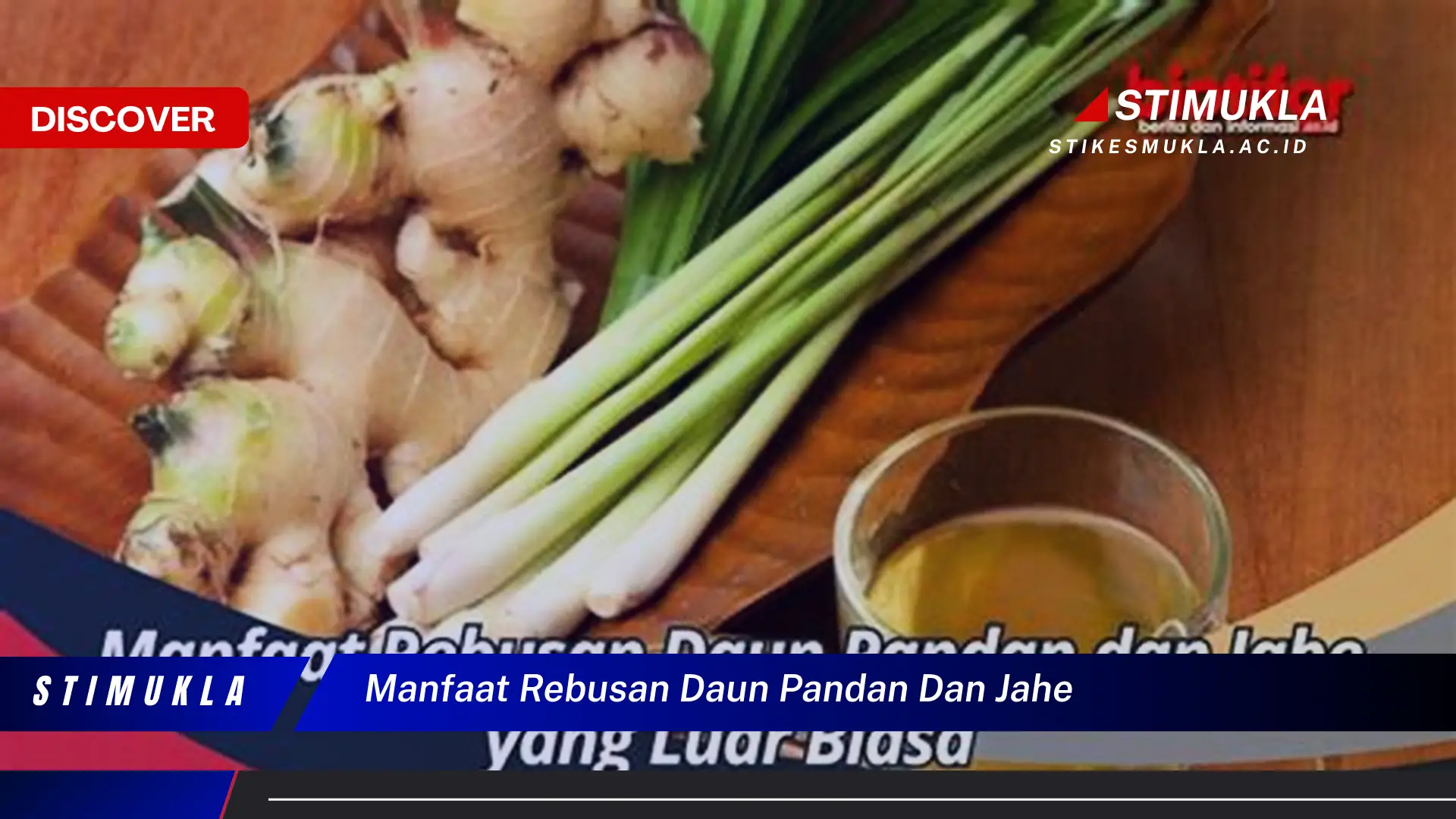 manfaat rebusan daun pandan dan jahe