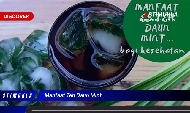 10 Manfaat Teh Daun Mint yang Wajib Kamu Intip