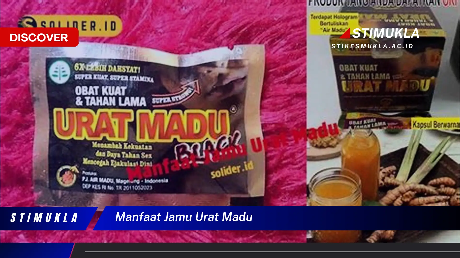 manfaat jamu urat madu
