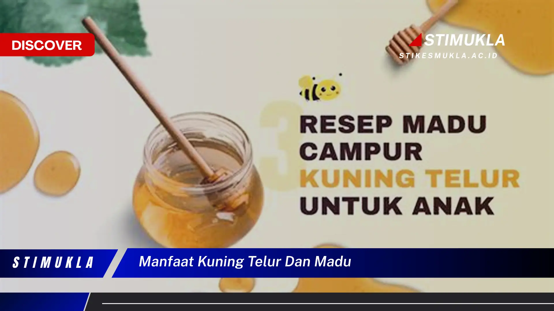manfaat kuning telur dan madu