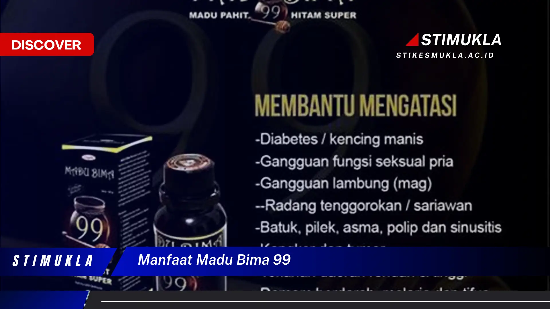 manfaat madu bima 99