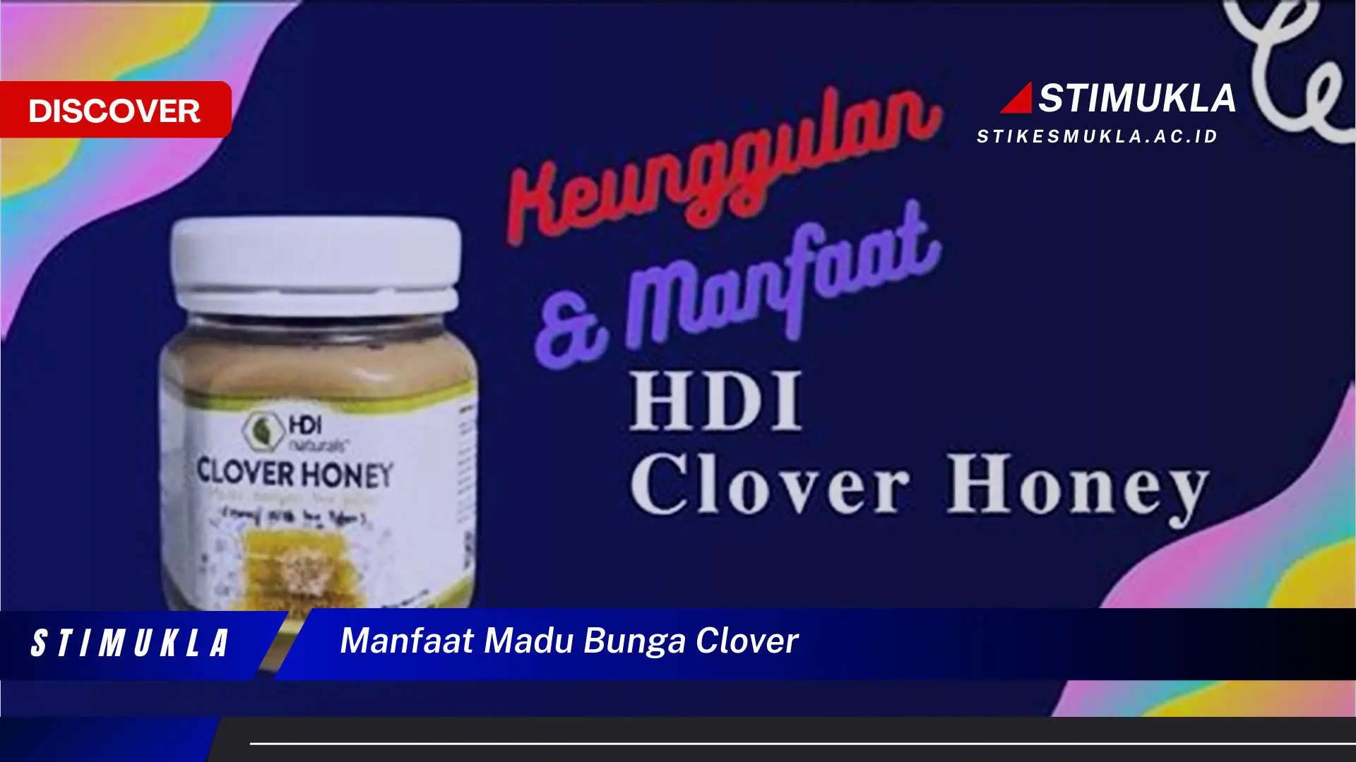 manfaat madu bunga clover