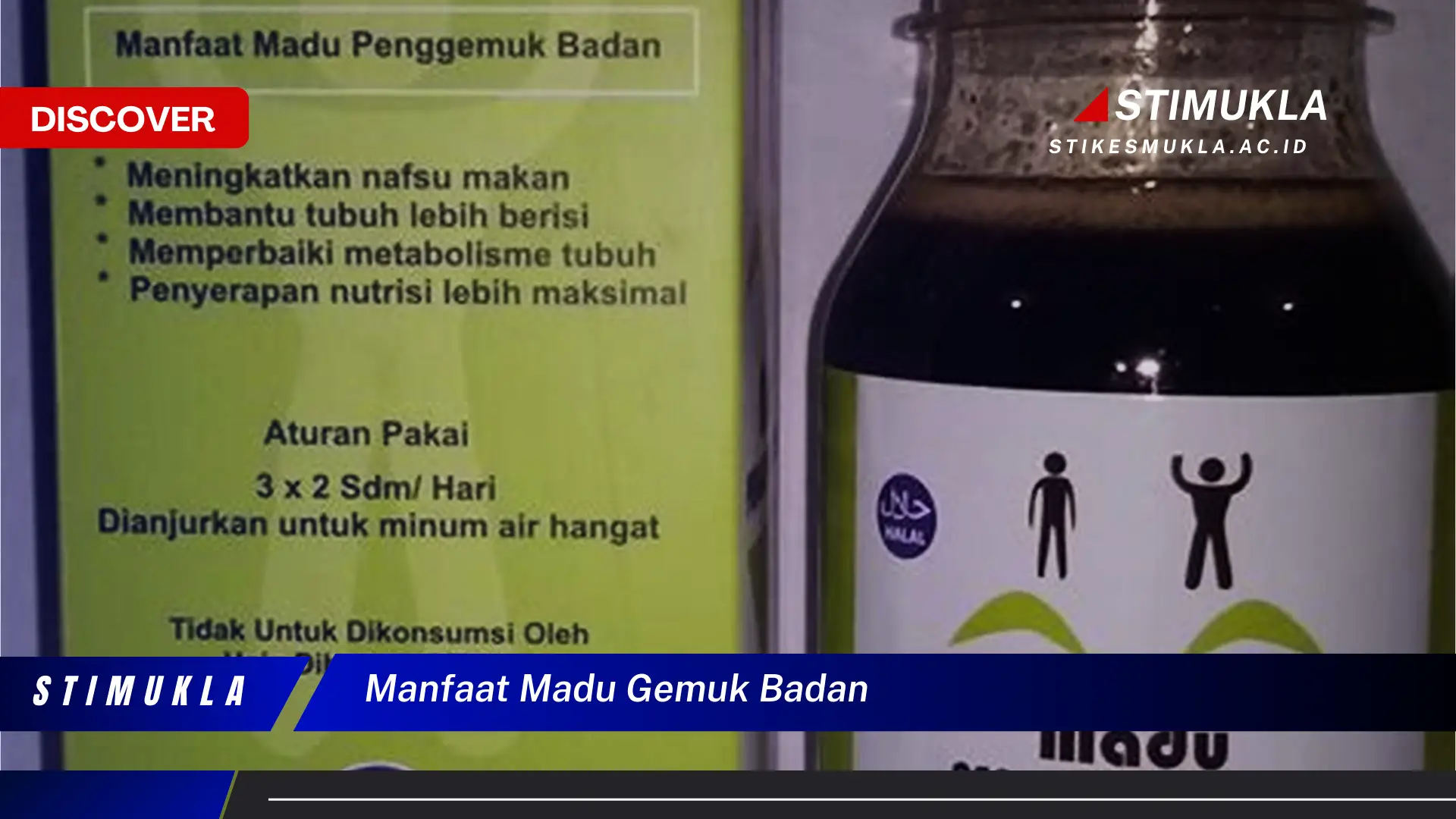 manfaat madu gemuk badan