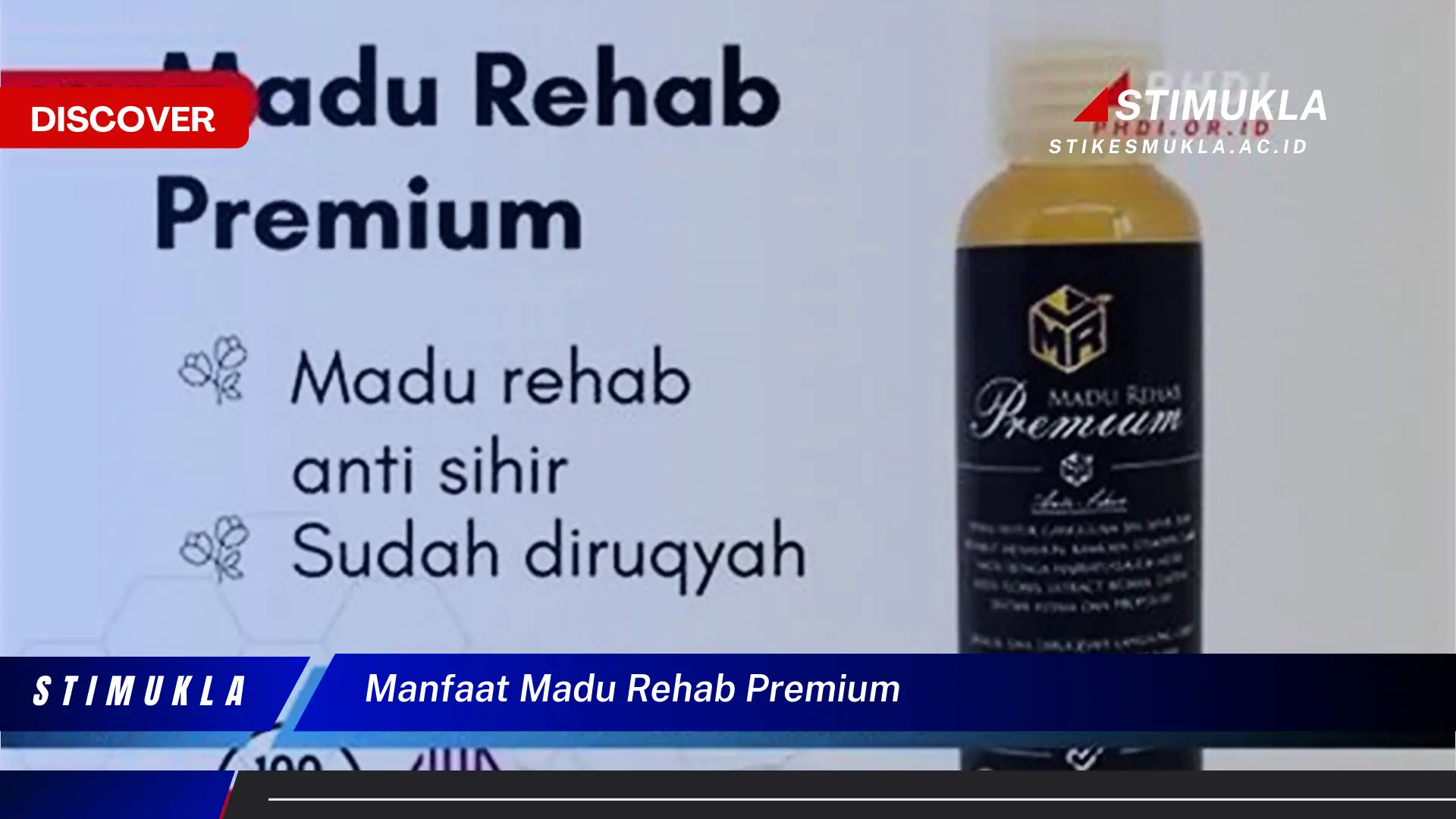 manfaat madu rehab premium