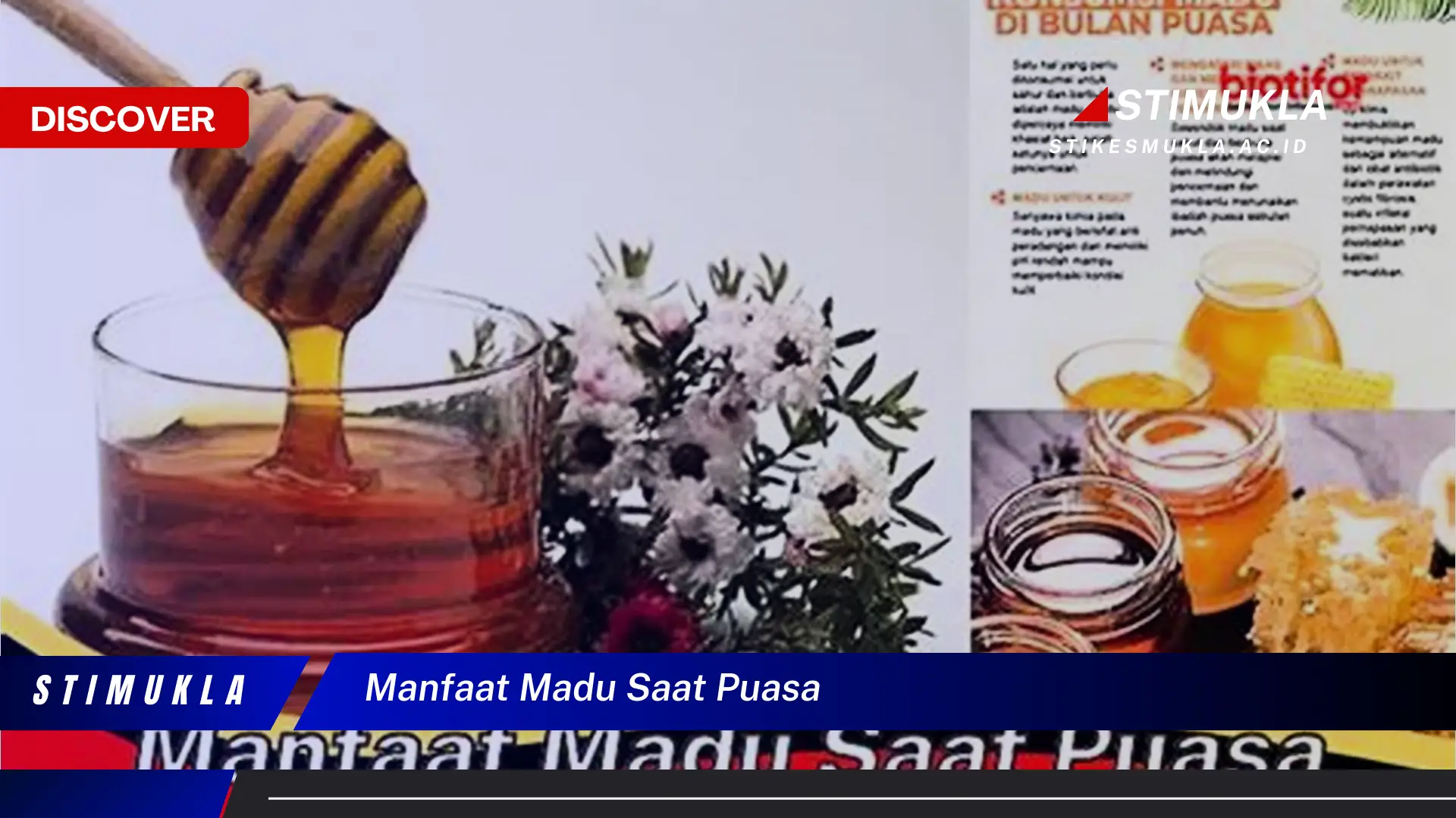 manfaat madu saat puasa