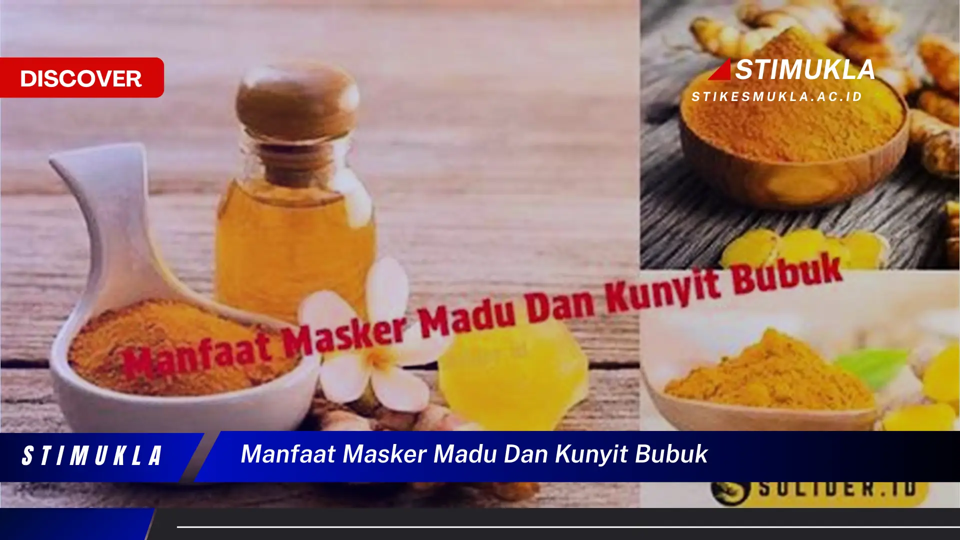 manfaat masker madu dan kunyit bubuk