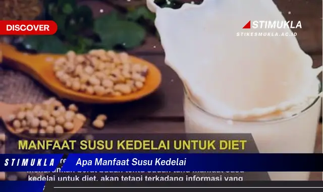 apa manfaat susu kedelai