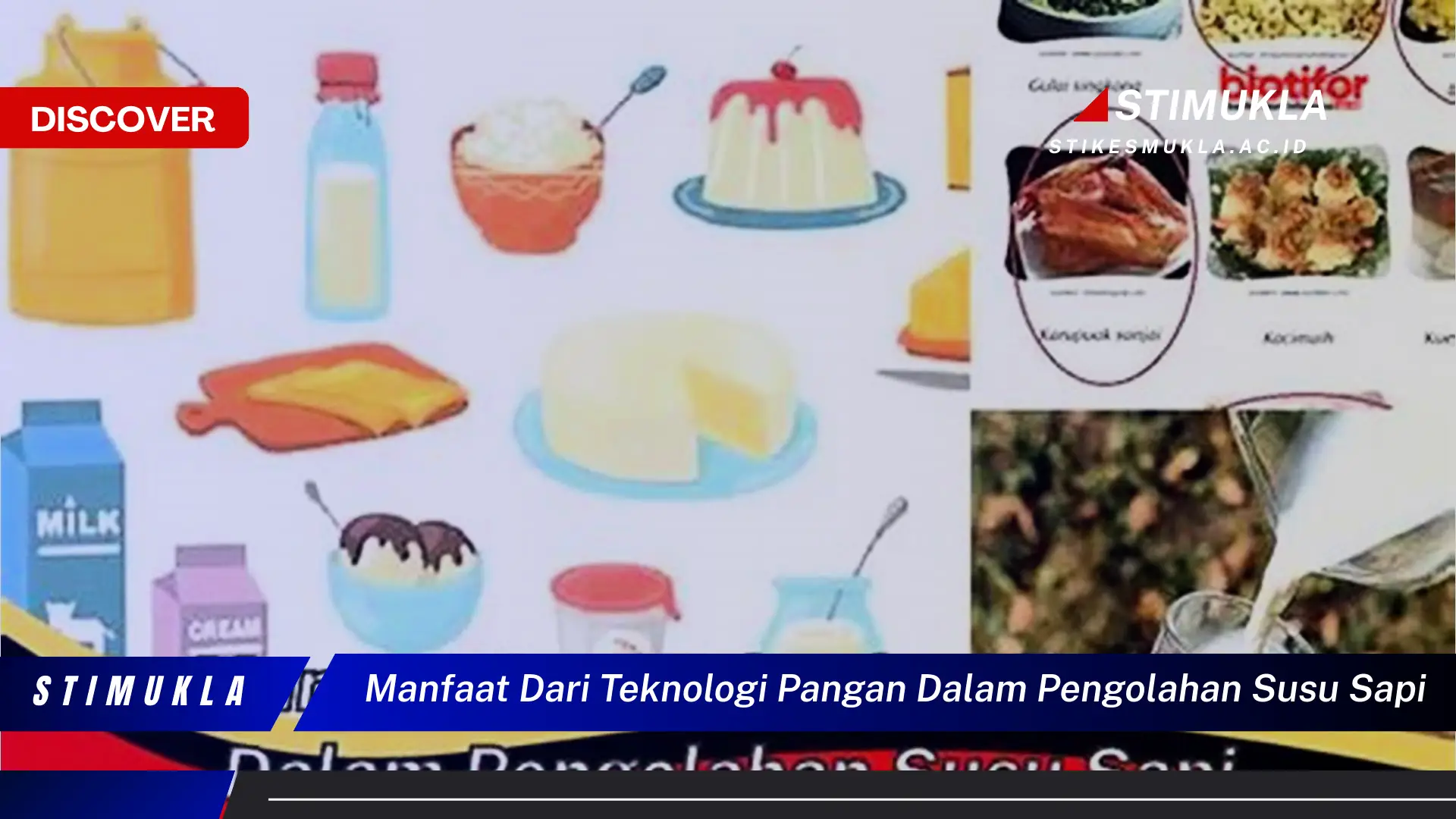 manfaat dari teknologi pangan dalam pengolahan susu sapi