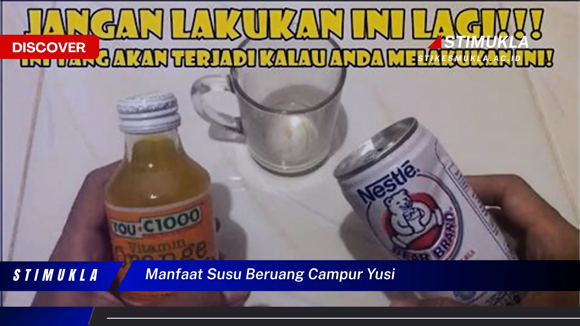 manfaat susu beruang campur yusi
