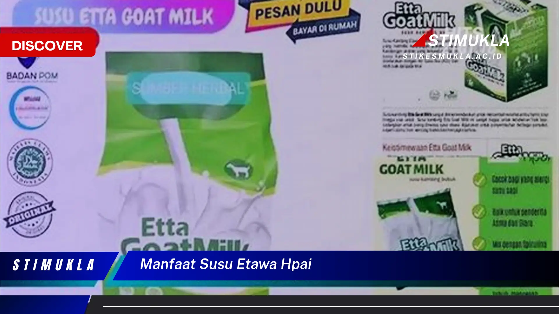 manfaat susu etawa hpai