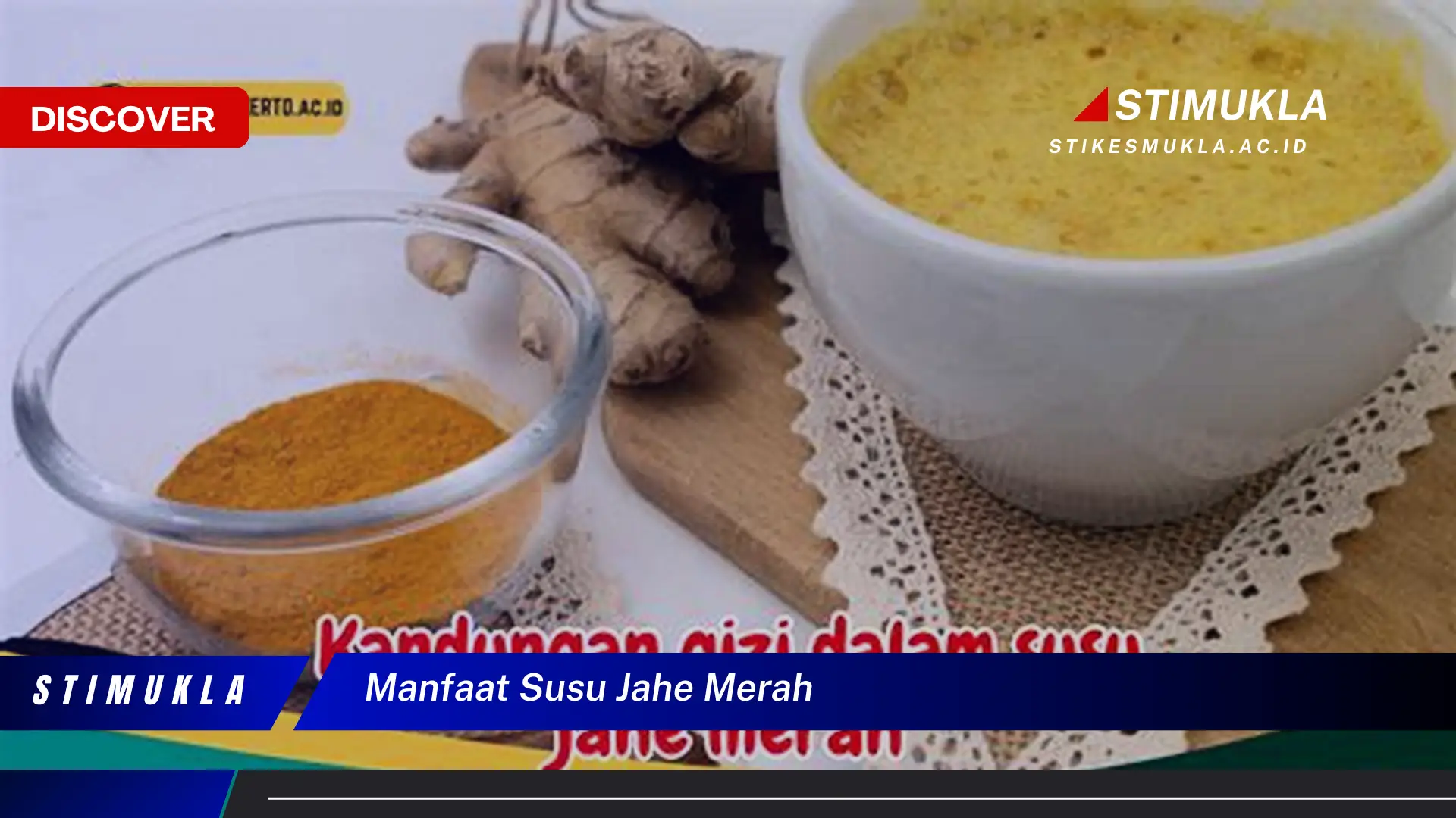 manfaat susu jahe merah
