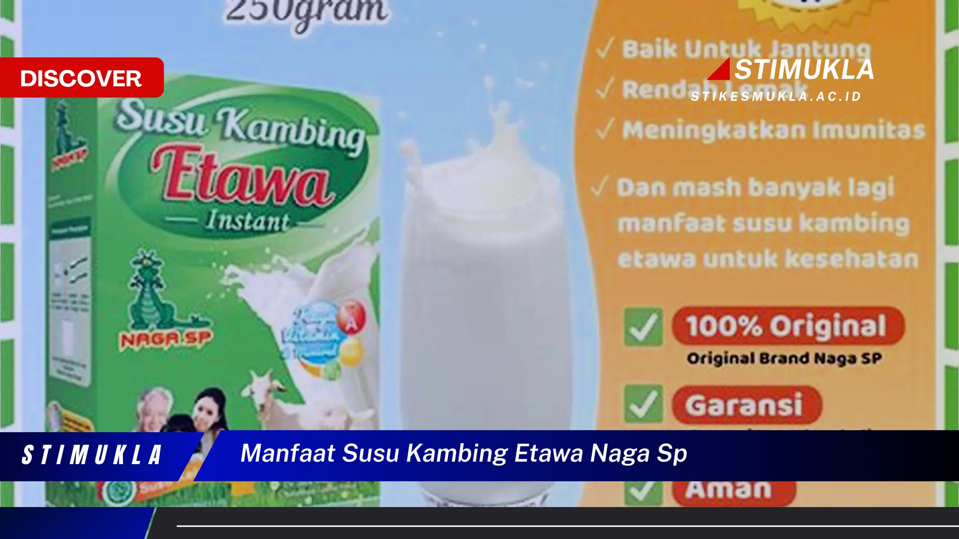 Temukan 10 Khasiat Susu Kambing Etawa Naga Sp yang Wajib Kamu Intip