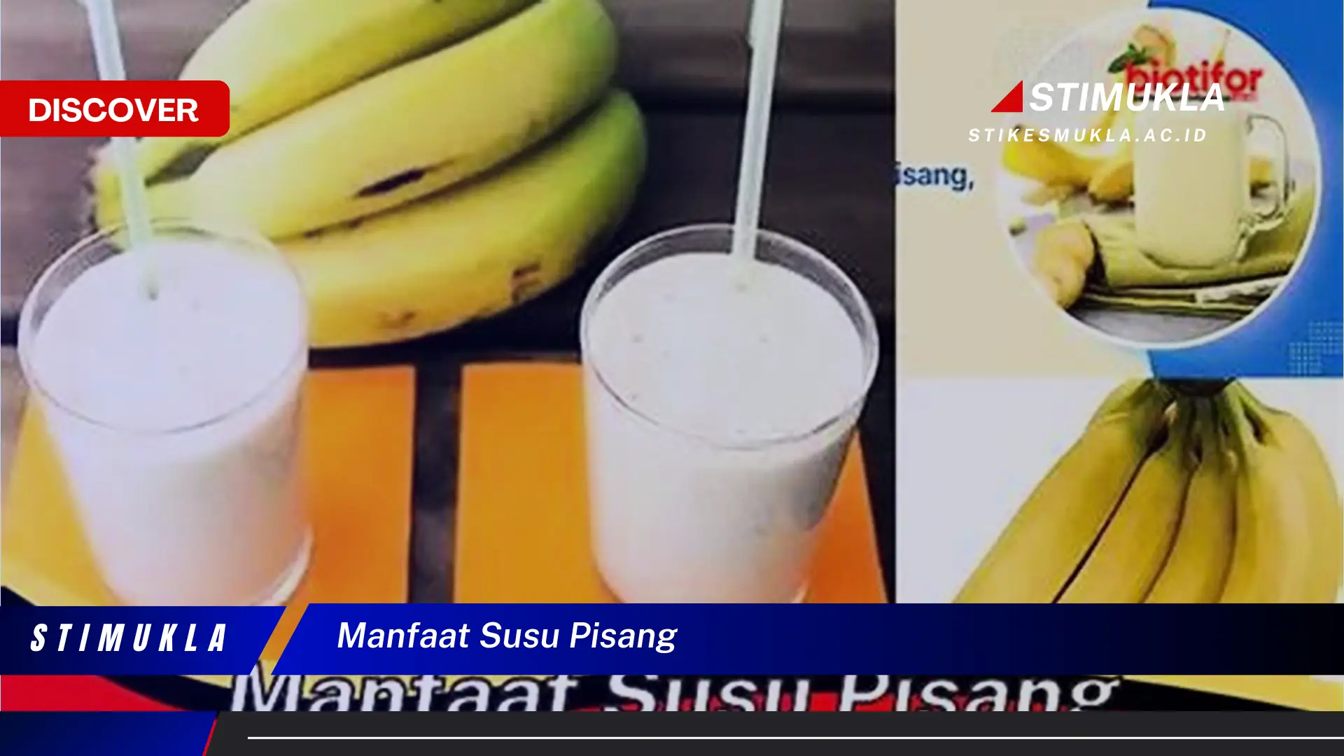 manfaat susu pisang