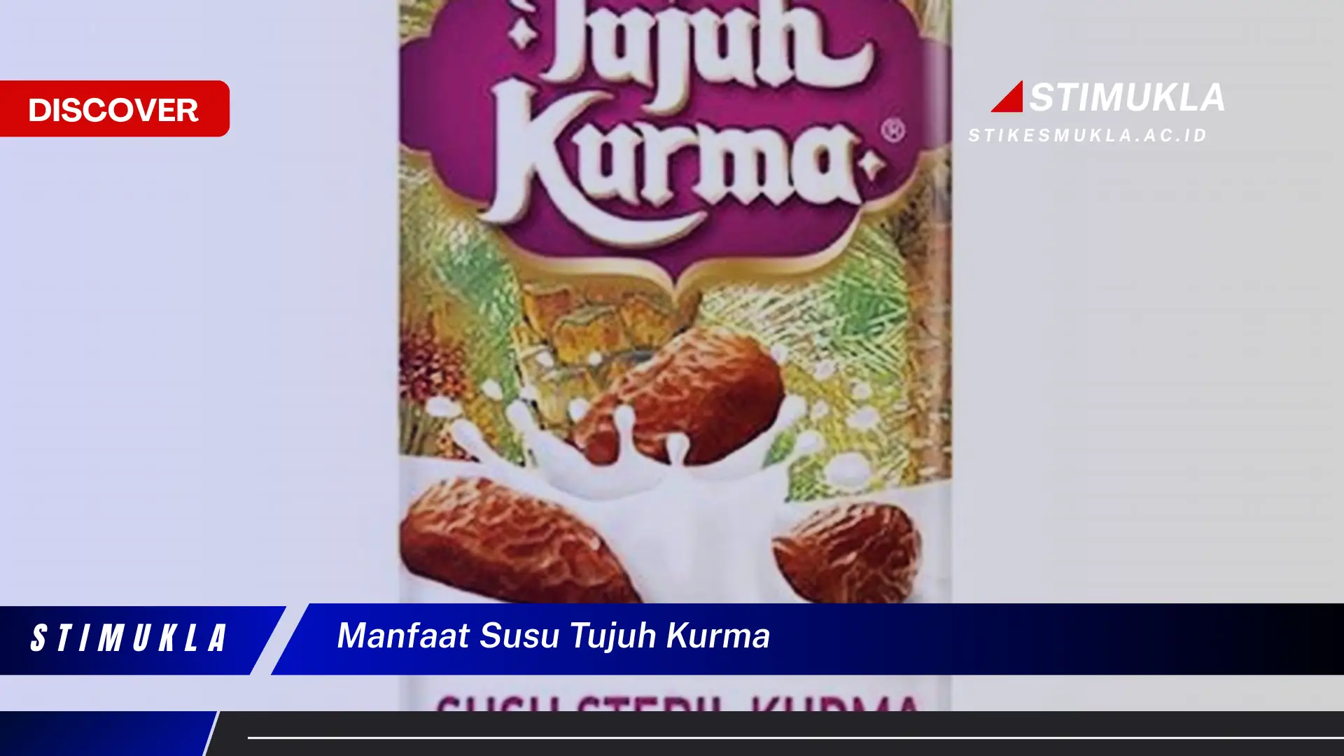 manfaat susu tujuh kurma