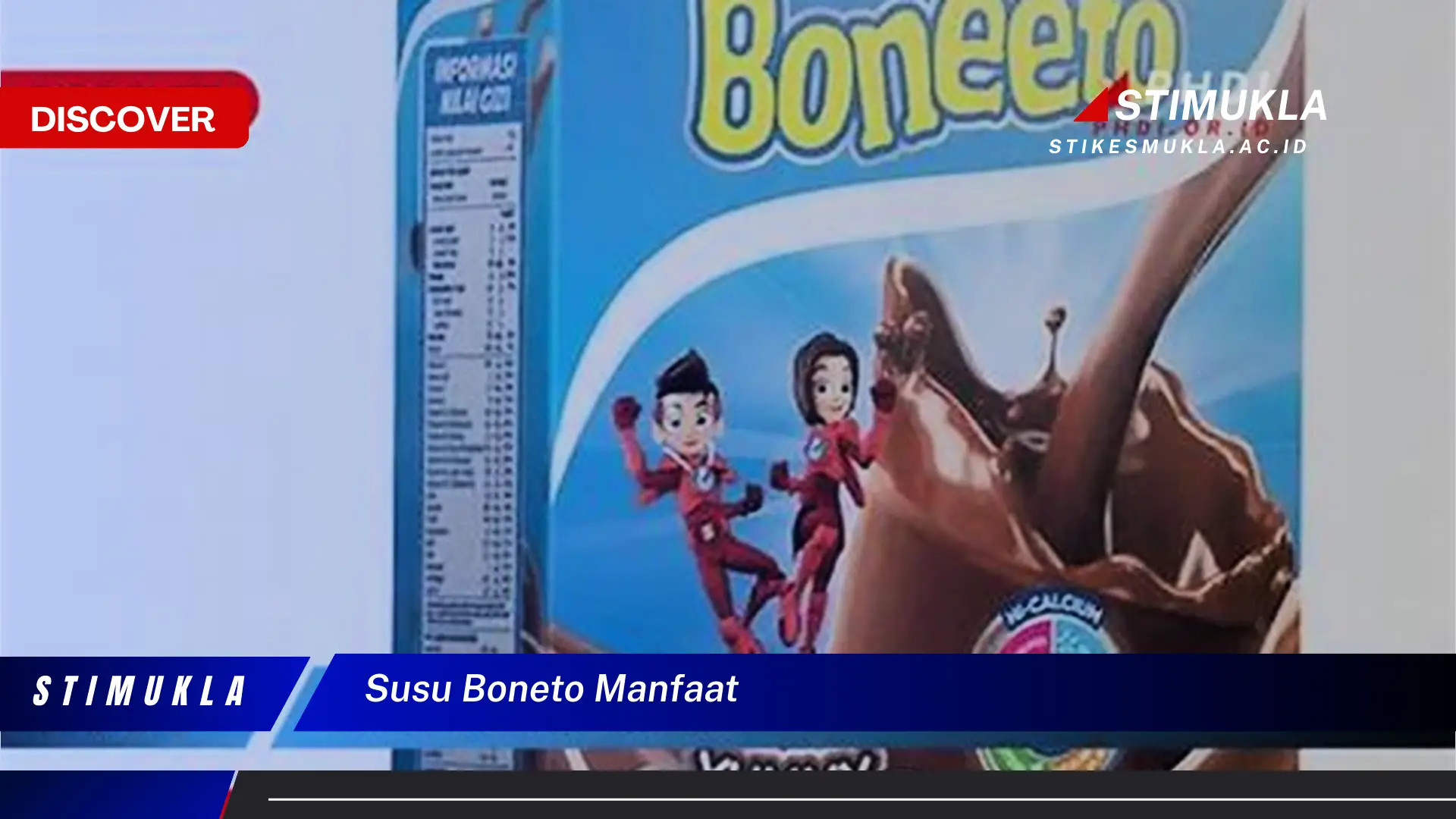 susu boneto manfaat