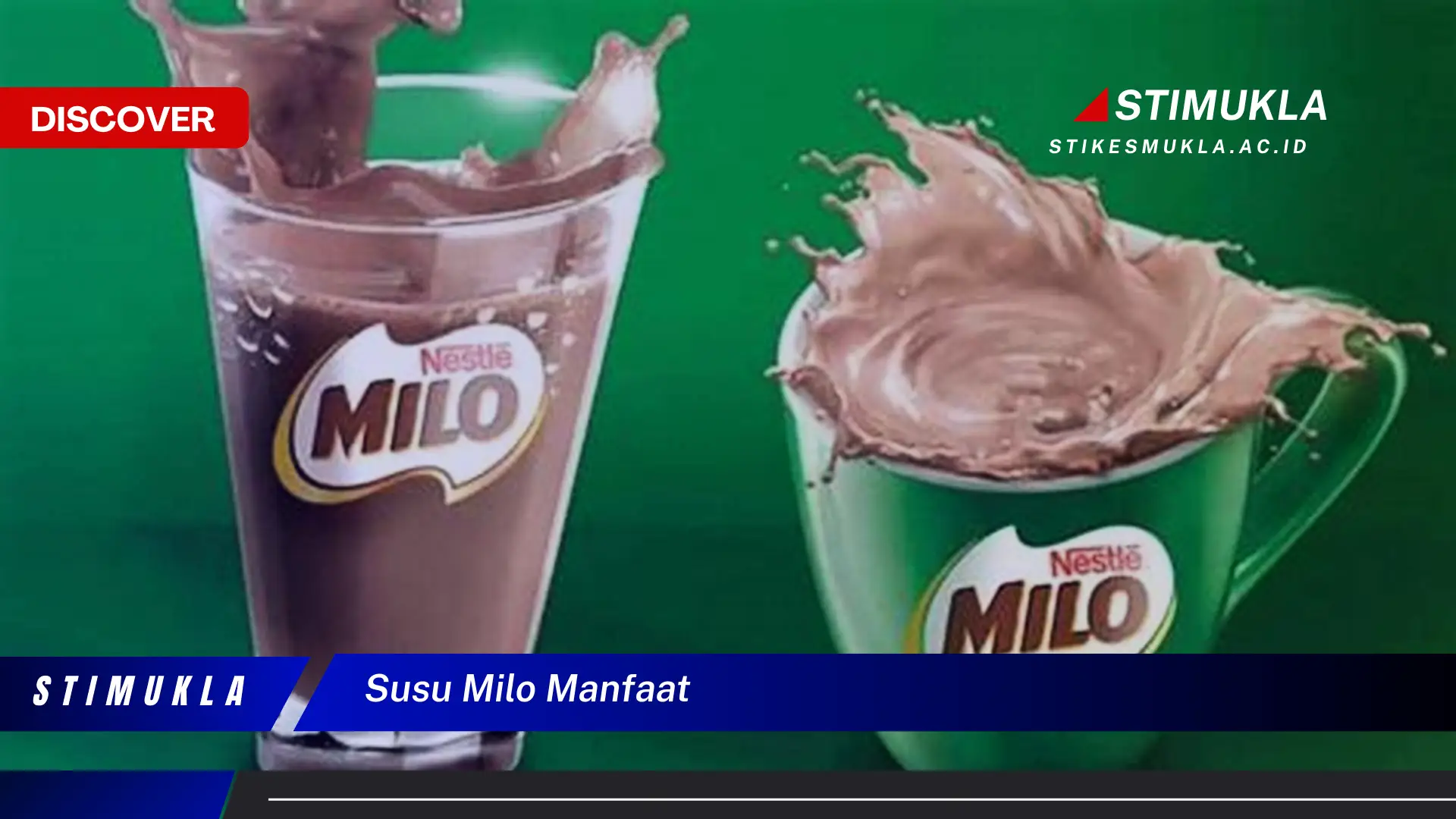 susu milo manfaat