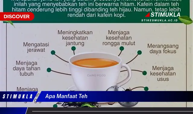 apa manfaat teh