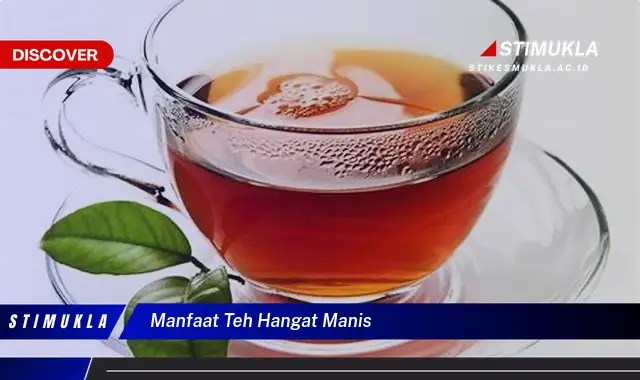 manfaat teh hangat manis