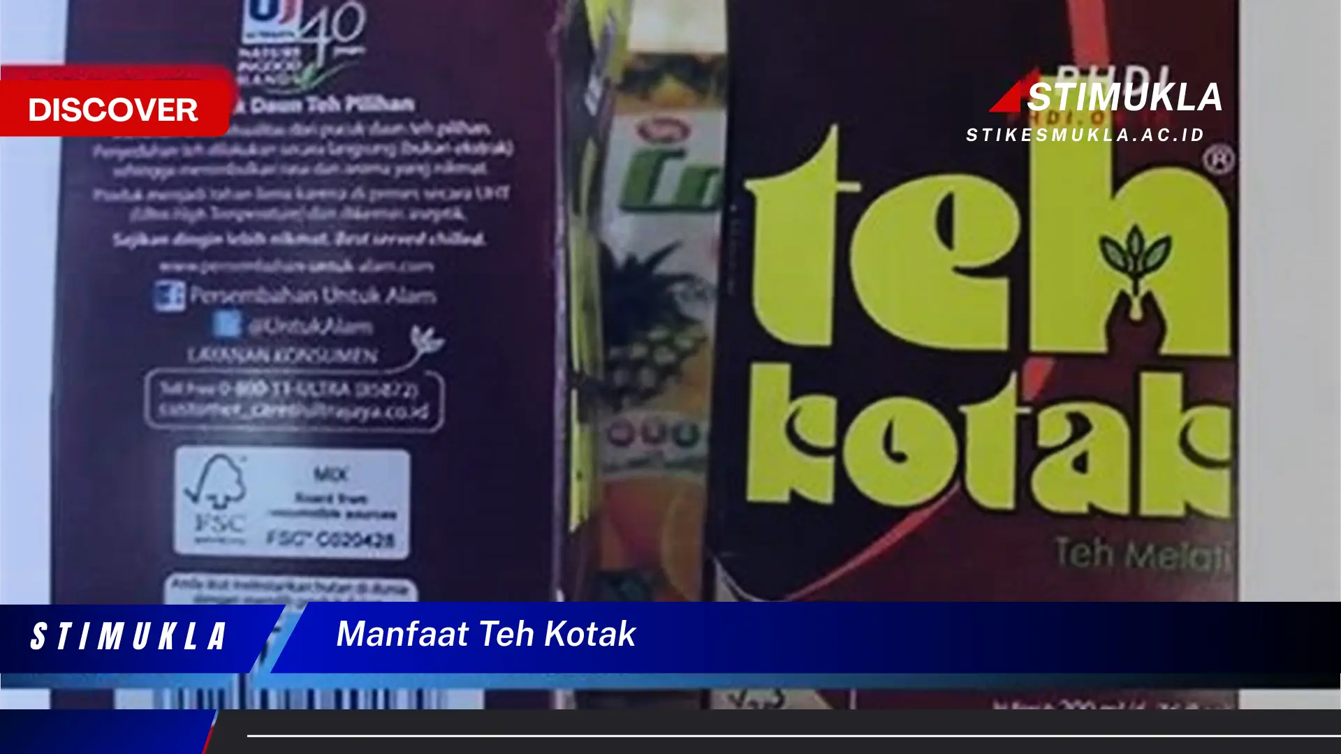 manfaat teh kotak