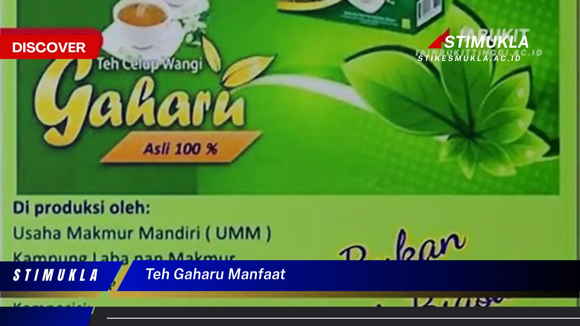 teh gaharu manfaat