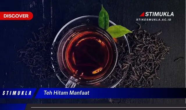 teh hitam manfaat