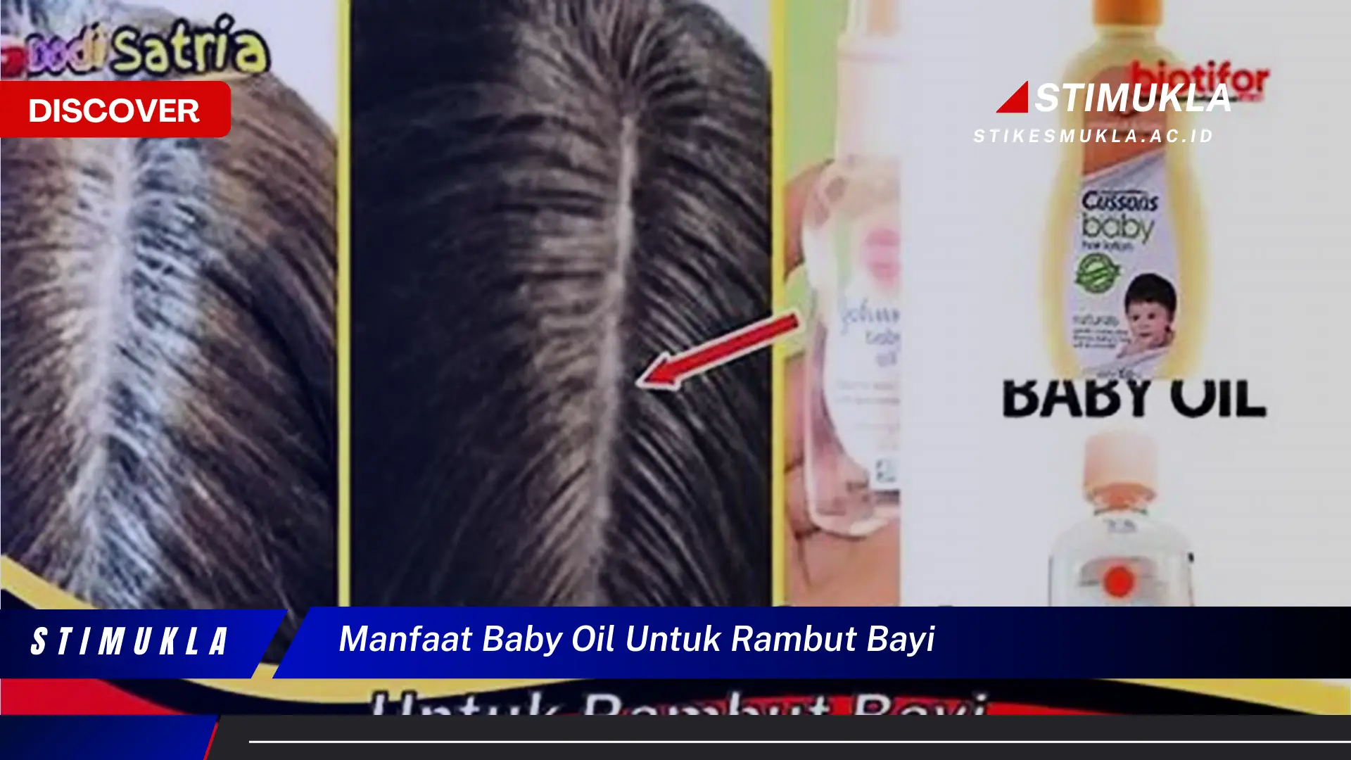 manfaat baby oil untuk rambut bayi