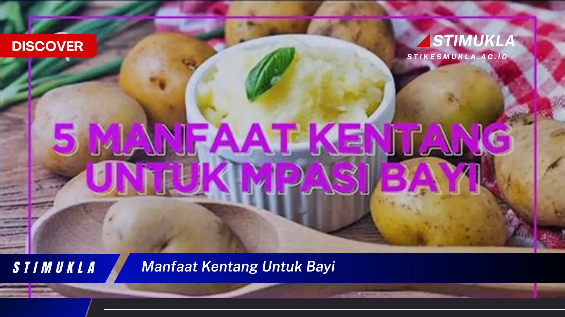 manfaat kentang untuk bayi