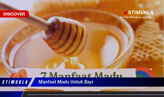 10 Manfaat Madu untuk Bayi yang Jarang Diketahui